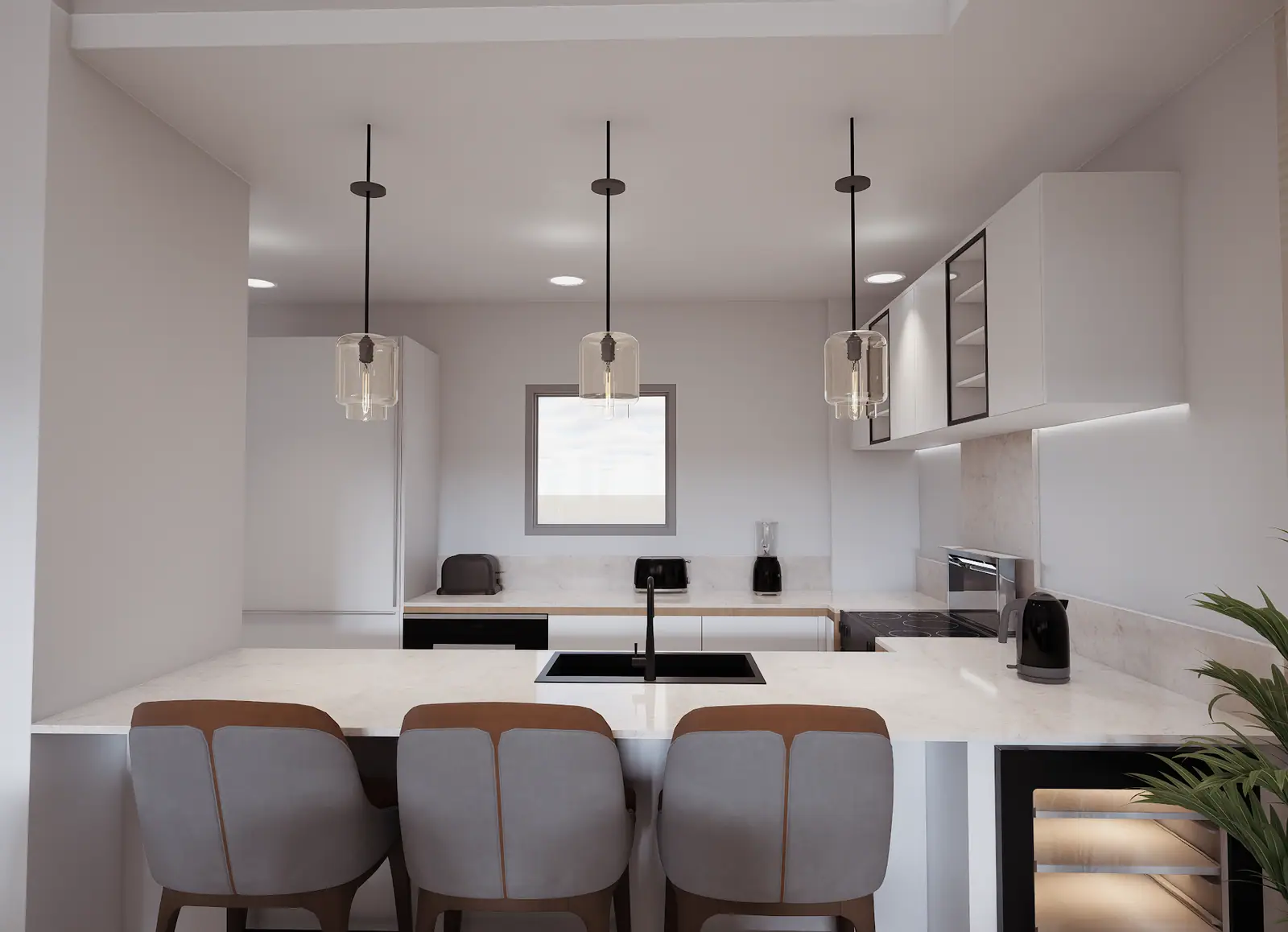 Kitchen & Breakfast Bar