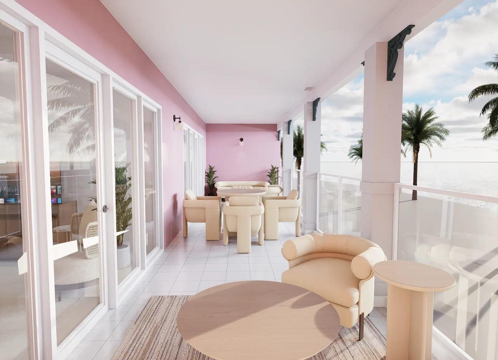 Private Oceanfront Terraces